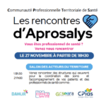 « Les Rencontres d'Aprosalys » : 2ème édition